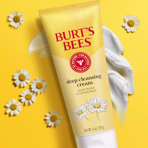 Burt's Bees Soap Bark & Chamomile Deep Cleansing Cream - Sabonete Facial 170g