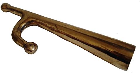 Marine Boat Hook Head - Brass - Boathook - Size 9 Inches - Nautical - Maritime from Brass Blessing (5137)