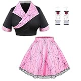 Kamado Tanjirou Cosplay Japanese Anime Sailor Dress Schoolgirl JK Uniform Women Halloween Costumes...