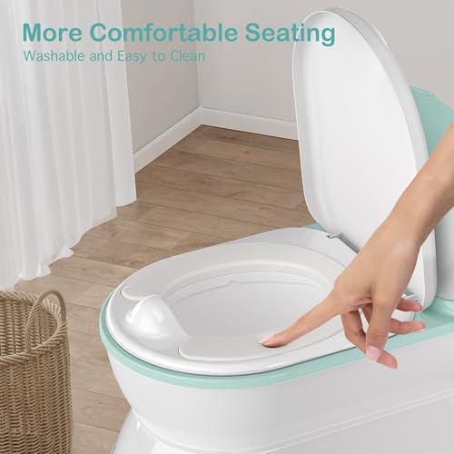 image for CheerTry 2-in-1 Toddler Potty Training Toilet - Larger Potty Chair & D