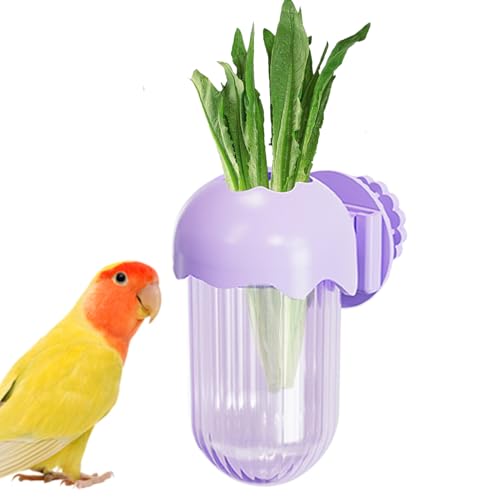 ケージ用バードディッシュ,鳥の餌カップ フィーダーコンテナ クランプ付き水入れ 小動物用 | フィンチやオウム コキアトル コンゴウインコ用クランプ式給餌容器 食事と水のボウル