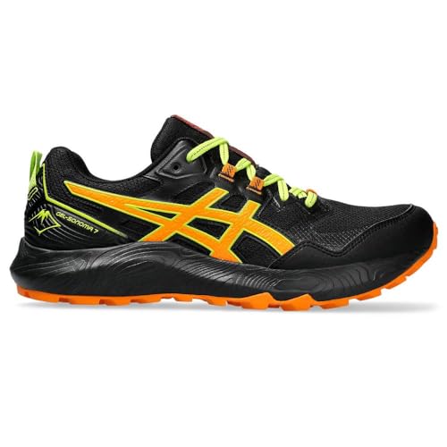 Asics Gel-Sonoma 7, Trail Running Shoe Hombre, Black Bright Orange, 40.5 Eu Asics Gel-Sonoma 7, Trail Running Shoe Hombre, Black Bright Orange, 40.5 Eu