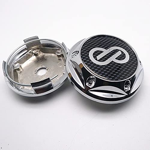 4Pcs 68Mm For Enkei Wheel Center Cap Hubs Car Styling Emblem Badge Logo Rims Cover 45Mm Stickers Accessories Wheel Center Hub Caps Cover (Color : D) #TOP6