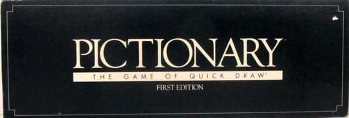 Pictionary The Game of Quick Draw