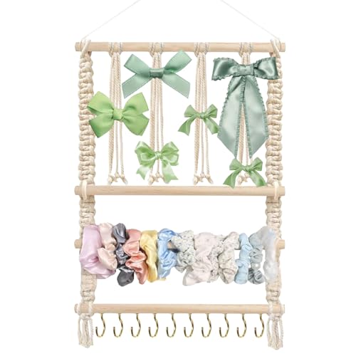 Support décoratif à suspendre en bois de hêtre durable et élégant - 8