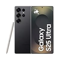 Samsung Galaxy S25 Ultra [AU Version], AI Smartphone, Galaxy AI, Android Smarphone, 12 GB Memory, 256 GB, 200 MP Camera, S Pen, Long Battery Life, Titanium Black