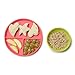 Chewbeads - Silicone Suction Bowls - Set of 2 - Stay Put Toddler & Baby Suction Bowls - Dishwasher, Microwave & Freezer Safe Toddler Bowls - 100% Silicone, BPA Free & Phthalate Free