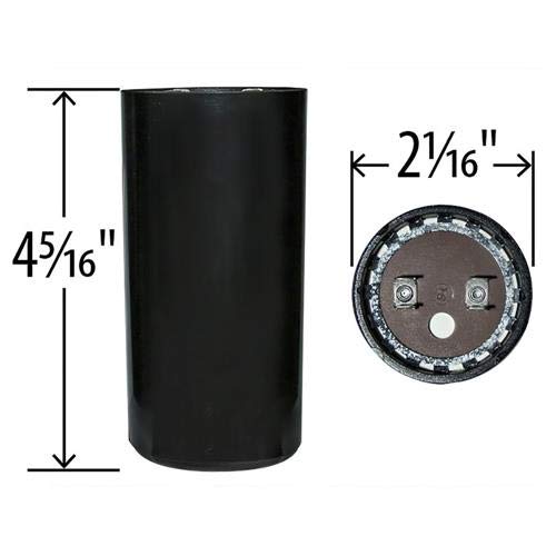 130-156 uF x 330 VAC - 11064 Start Capacitor - BMI Replacement # 092A130B330CE7A - Made in The USA