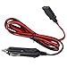 CB Radio Power Cord with Cigarette Lighter Plug, 3-Pin 2-Wire Fused Cable, 16AWG Heavy-Duty Copper Wire 59 Inch, Compatible with Cobra Galaxy Midland – CB Radio Accessories ﻿