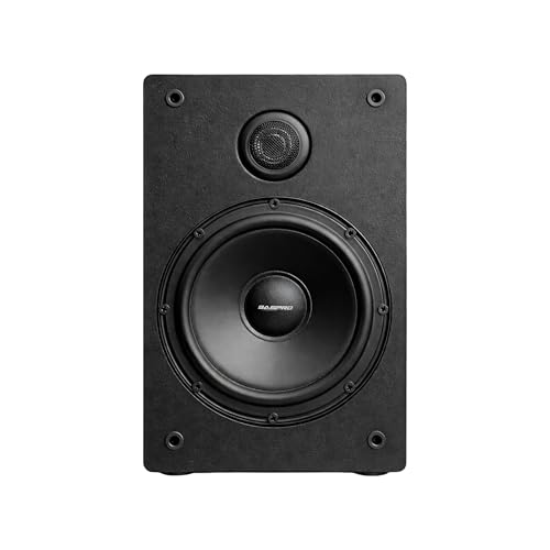 Image of BASPRO | Bookself Speaker M-65P (Single Unit) Passive Speaker System with 6.5 inch Mid- Bass Driver and 1.5 inch Hi-Frequency Tweeter