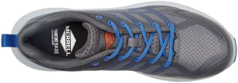 Merrell Men's Moab Flight Carbon Fiber Industrial Shoe, Rock, 12 | Image 1