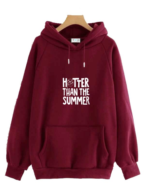 Image of The SV Style Random Print Graphic Print Pullover Hoodie, Black, Long Sleeve with Kangaroo Pocket 320 GSM Fleece Inside
