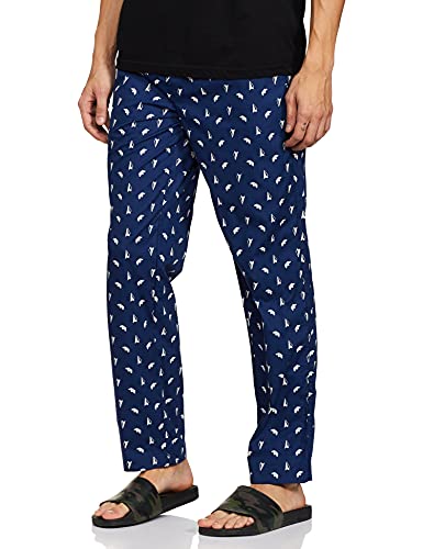 Image of Amazon Brand - Symbol Cotton Men Casual Style Pajama Bottom (Pack Of 2)