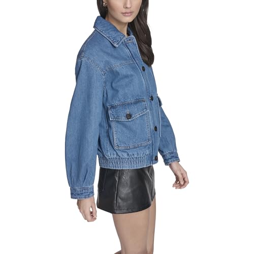 Image of Levi's Women's Relaxed Fit Cotton Bomber Jacket