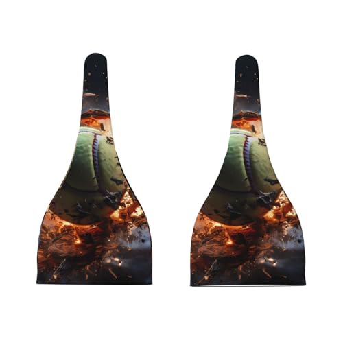 Lightning Fever Tennis Print Newborn Baby Hat, Soft Top Knotted Beanie Cap, Cute Infant Headwear for 0-6 Months Welcome Party Black3