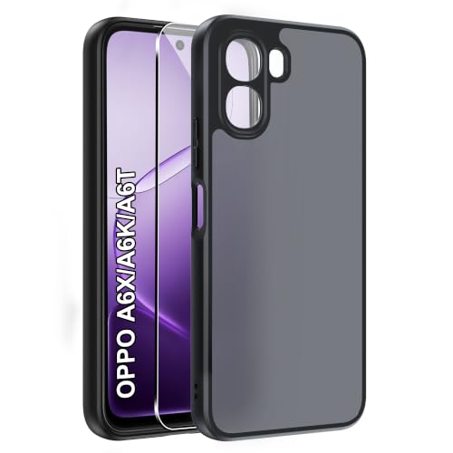 Funda para OPPO A6/A6X/A6K 4G/5G,Trasera PC y Marco de TPU Funda