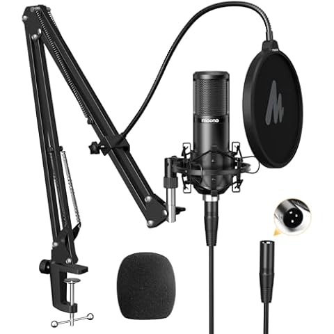 MAONO XLR Condenser Microphone for Recording and Streaming Cover