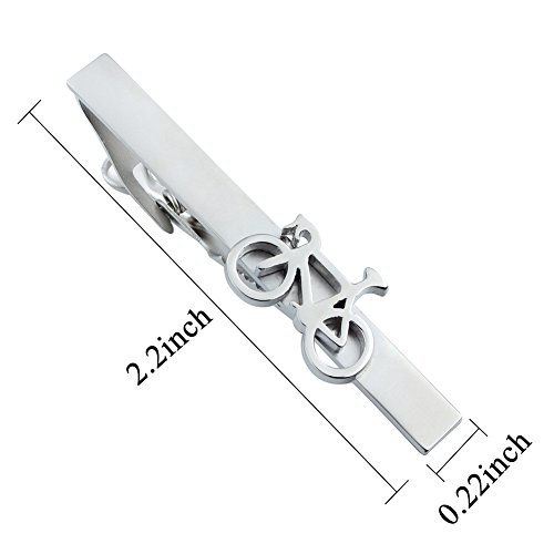 Image of HAWSON 2 inch / 2.2 inch Tie Clip for Men, Novelty Tie Bar Clip for Men and Boys, Interesting Tie Clip for Party