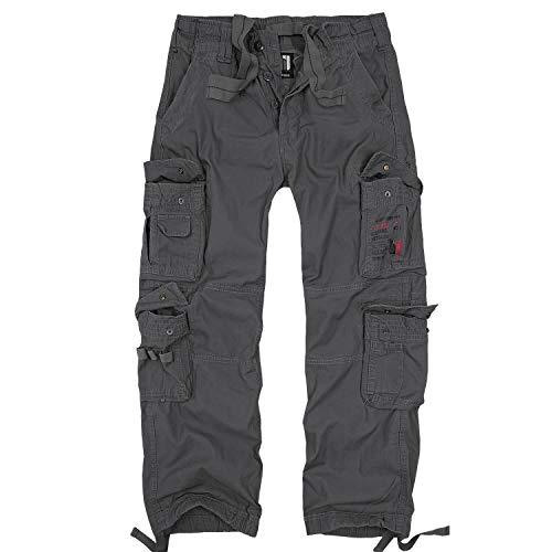 bw-online-shop Squad Vintage Cargohose anthrazit - Größe W38/L30