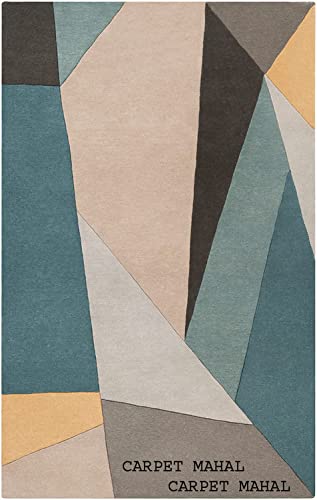 Image of Carpet Mahal Export Quality Handmade Tuffted Pure Woollen Carpet for Living Room Bedroom Size 12 x 18 feet (360X540 Cm) Color-Multi