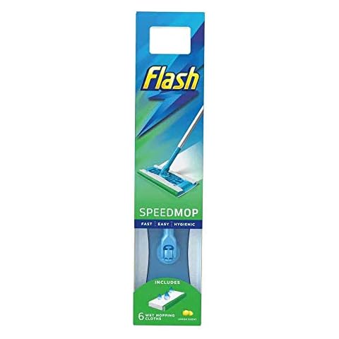 Flash Speed Mop with 6 Cleaning Pads Cover