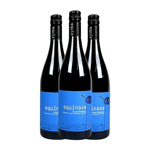 Equinoxe Syrah Crozes-Hermitage 75 cl – Caja de 3 Botellas de Vino Tinto Premium Equinoxe Syrah Crozes-Hermitage 75 cl – Caja de 3 Botellas de Vino Tinto Premium