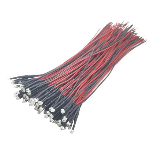 Set 30 LEDs pre-cableados 1.8mm y 2mm 6V 5 colores miniatura 3