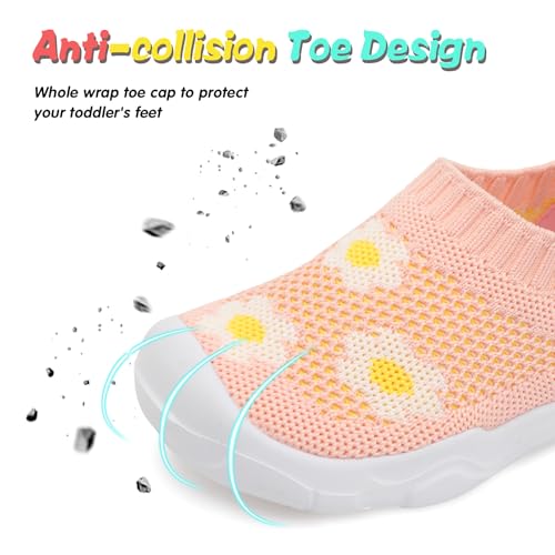 Image of JOINFREE Toddler Boys Girls Sneaker Slip On Shoes Kids Lightweight Breathable Walking Shoes