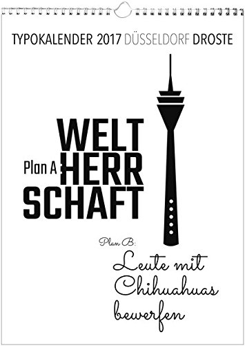 Typokalender 2017 Düsseldorf Typokalender 2017 Düsseldorf