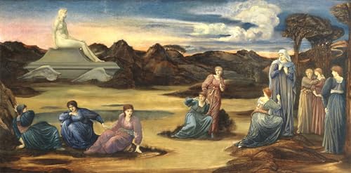 Cuadro il Passaggio di Venere Edward Burne Jones lienzo clásico para salón