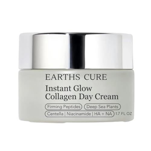 EarthsCure Nano Peptide Moisturizer for Face (2oz) - Natural Cream to Hydrate and Smooth. Contains Nano Peptides Anti-Oxidants & Hyaluronic Acid to Lift and Plump. For Sensitive Skin.