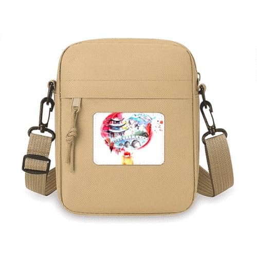 Sac à bandoulière pour téléphone portable et mini sac à main compact noir quotidien