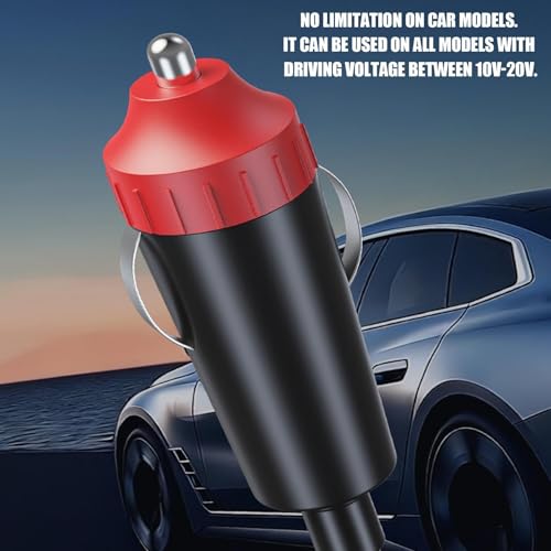 Inversor de corriente para coche convertidor de 12v a 220v con puertos usb integrados 5