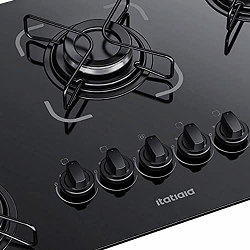 Cooktop Essencial 5 Bocas – Preto