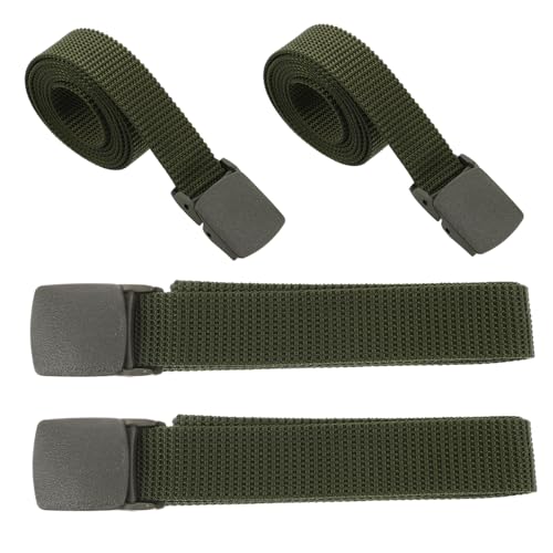 4pcs Tactical Nylon Belt for Men Adjustable Heavy Duty Outdoor Training Strap with Quick Release Buckle Durable Canvas Design for Hiking and Multi Purpose Use