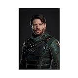 Poster sur toile repr�sentant l'acteur populaire Jensen Ackles - D�coration murale pour salon, chambre � coucher - 40 x 60 cm