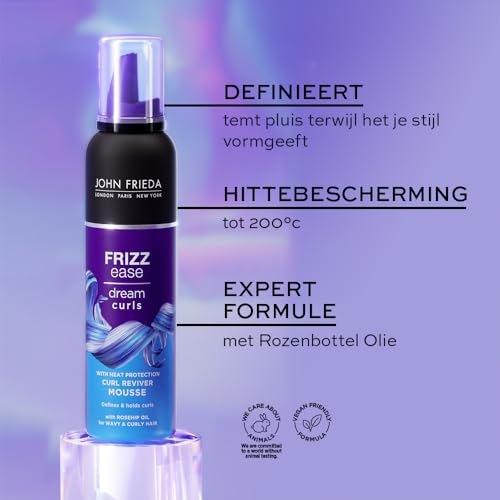 Mousse boucles John Frieda Frizz-Ease définition volume 200ml