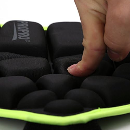 Miniatura 9 de Magideal - Almohadilla para glúteos de tortuga, esquí, nieve, patinaje, cadera, protectora, almohadilla protectora para niños, pantalones cortos