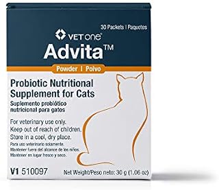 VetOne: Advita Probiotic Powder for Cats, a Daily Nutritional Supplement to Maintain Immune