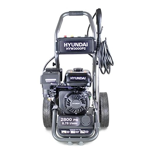 Hyundai 2800psi Powerful Petrol Pressure Washer