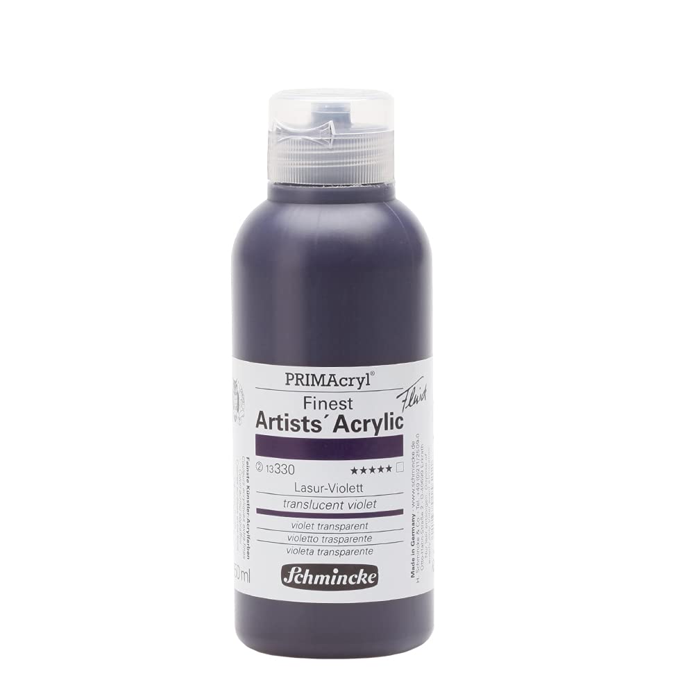 Schmincke PRIMAcryl Künstler-Acrylfarbe – Lasur-Violett, 35 Ml Tube, Made In Germany