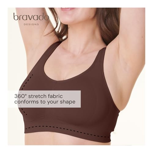 Image of Bravado Designs Everyday Bras for Women, Sculpt Full Coverage, Supportive T-Shirt Bra, Smoothing Seamless Stretch Wirefree