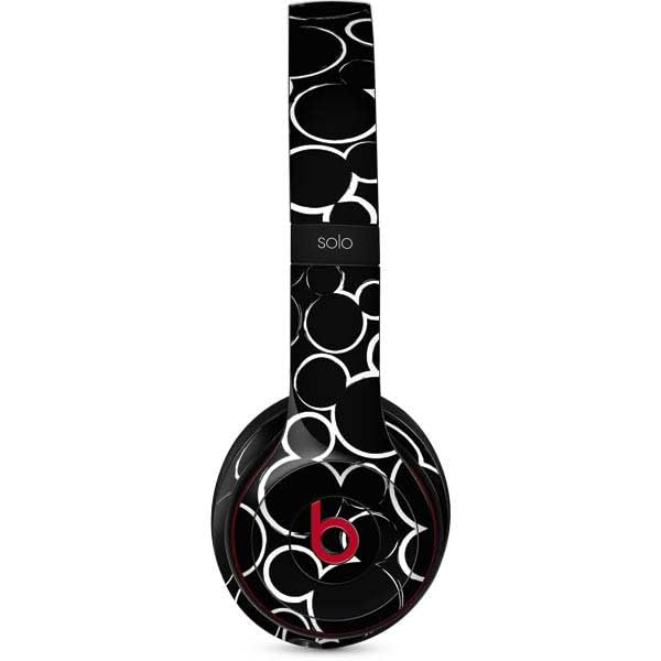 Skinit Decal Audio Skin Compatible with Beats Solo 3 Wireless - Officially Licensed Disney Mickey Mouse Logo Pattern Design