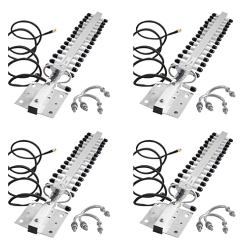 Antenne WiFi 2.4GHz RP-SMA sans fil 16-18 dBi gain élevé pour routeur et modem pack de 4