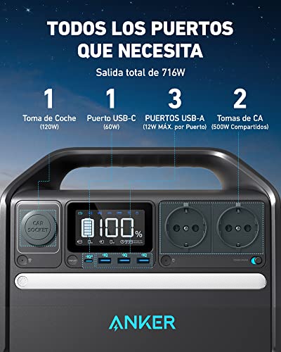 Anker 535 Powerhouse 512Wh - Estación de energía portátil - Imagen 6