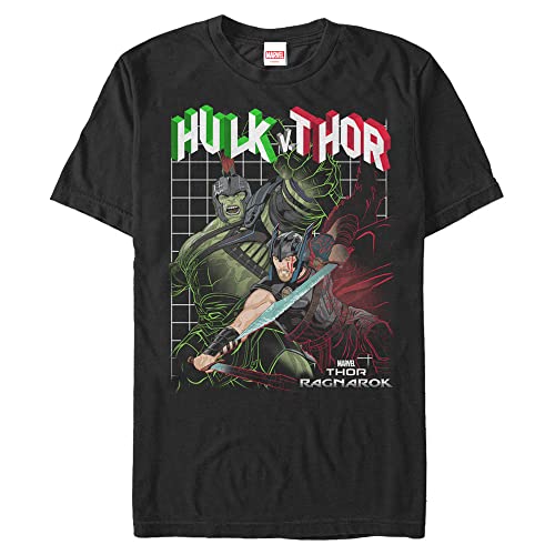 T-shirt Hulk Thor Marvel 3XL coupe ample pour homme fort sans serrer