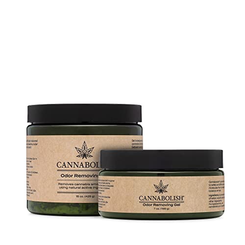 Cannabolish Gel eliminador de olores 7 oz + 15 oz paquete de bonificación Cover