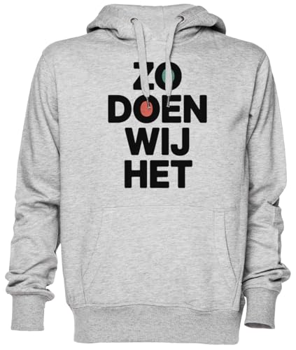 Sweat à capuche gris unisexe en jersey confortable pour homme et femme