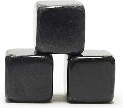 Teroforma Set of 9 Black Whiskey Stones HW1S02 by Teroforma