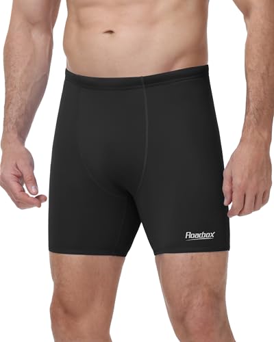 Roadbox Men's Athletic Swim Jammers, Competitive Training Endurance Swimsuit, Quick Dry Racing...